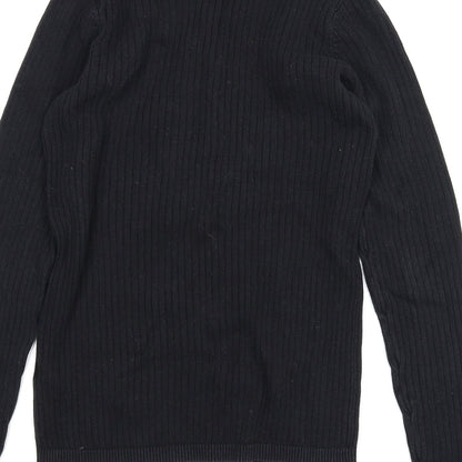 New Look Mens Black   Pullover Jumper Size M