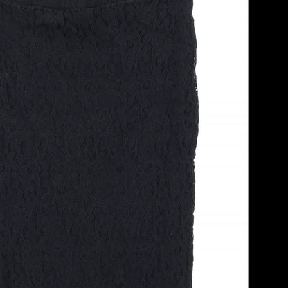 G21 Womens Black   Straight & Pencil Skirt Size 12
