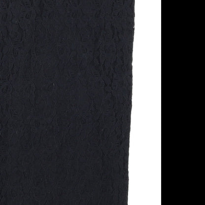 G21 Womens Black   Straight & Pencil Skirt Size 12