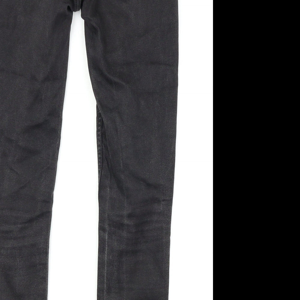 New Look Womens Black  Denim Skinny Jeans Size 12 L25 in