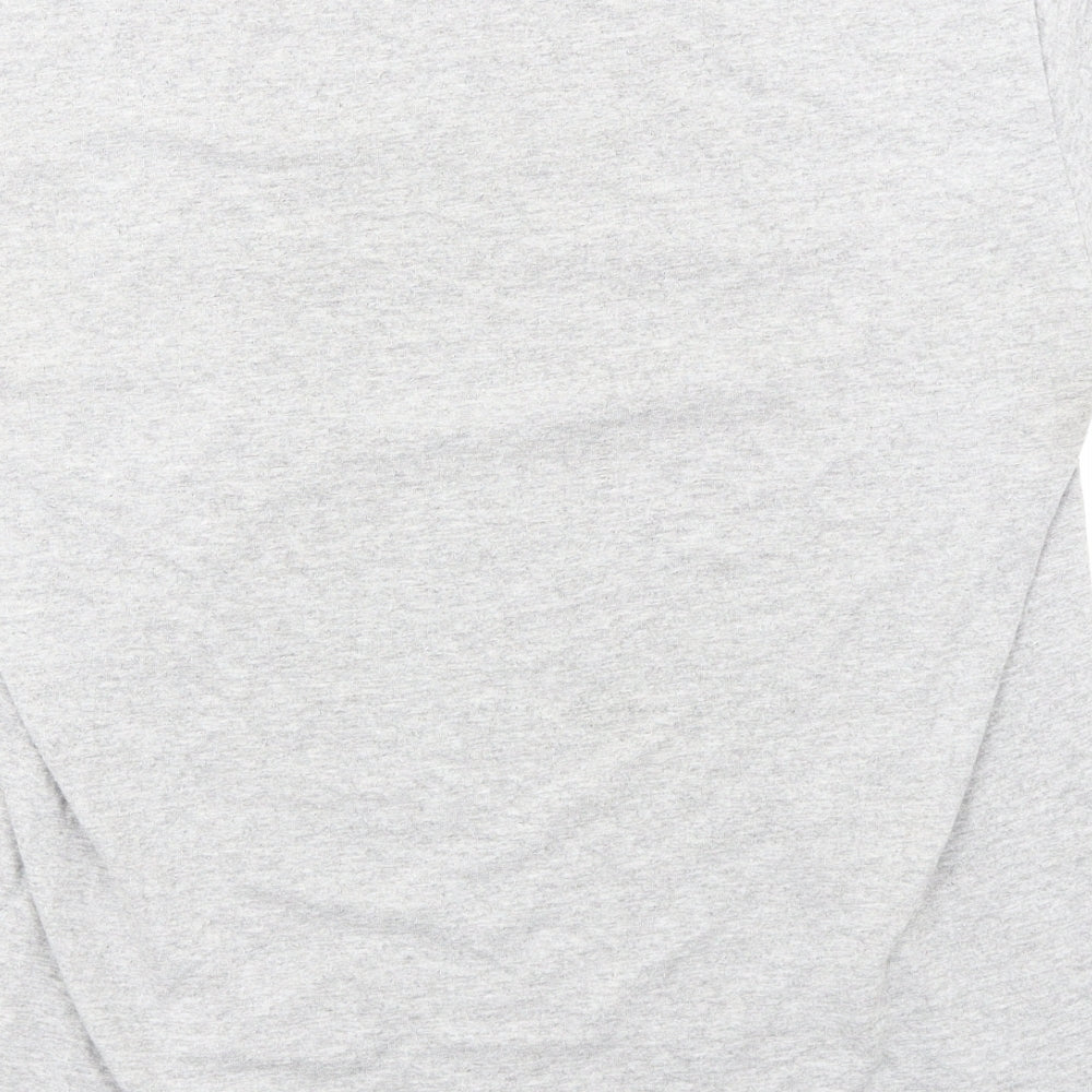 Womens UK Size 10 In the Style Grey Basic T-Shirt