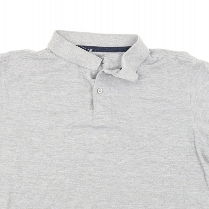 Primark Mens Grey    Polo Size L