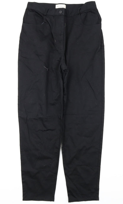 Best Womens Black   Trousers  Size 14 L28 in