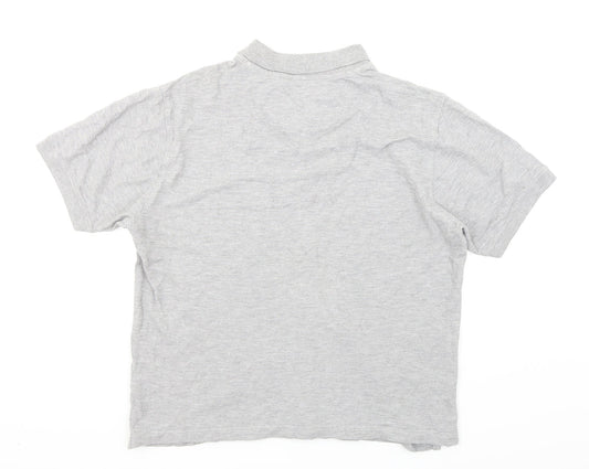 Avenue Mens Grey    Polo Size L