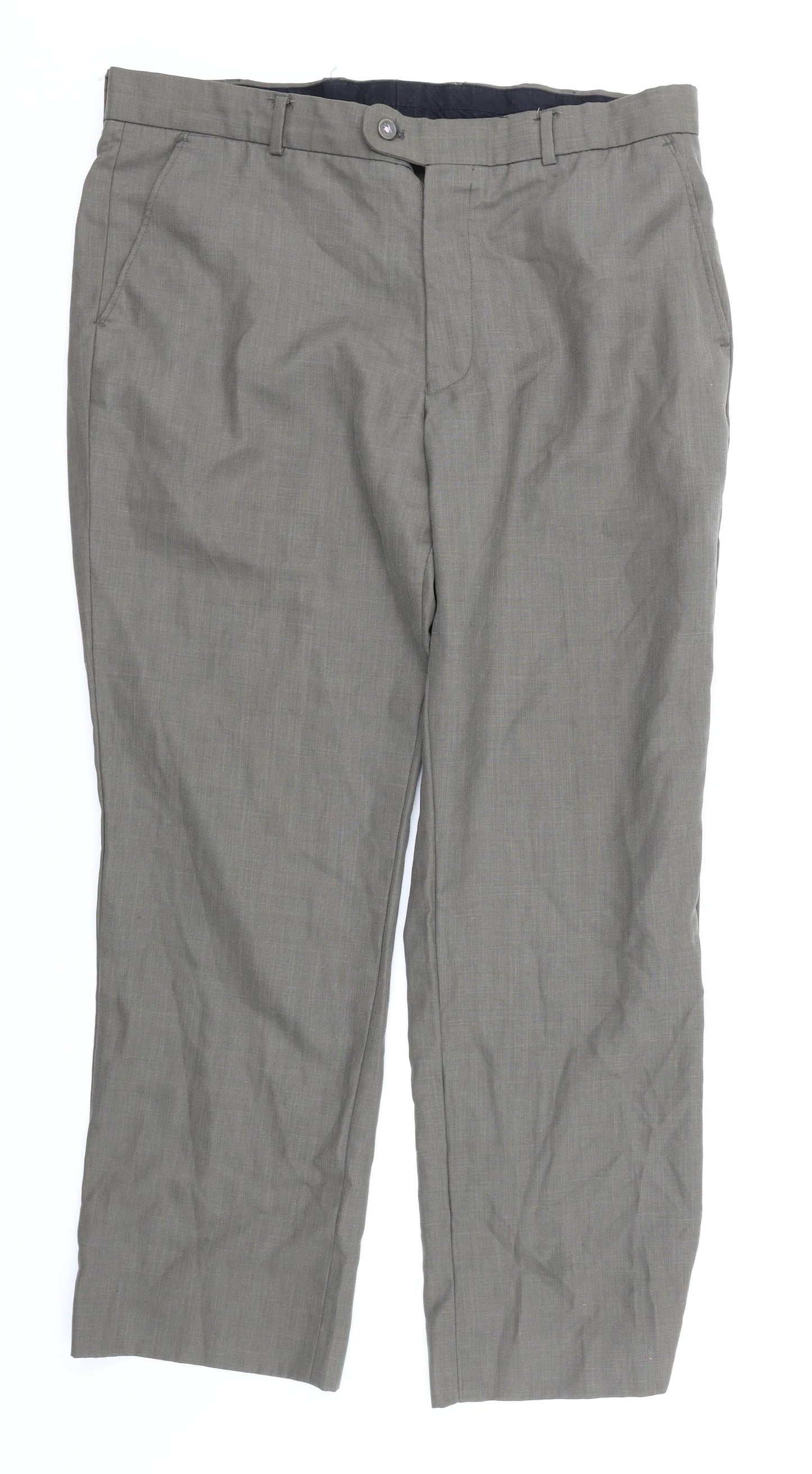 Jack Reid Mens Green   Trousers  Size 36 in L29 in