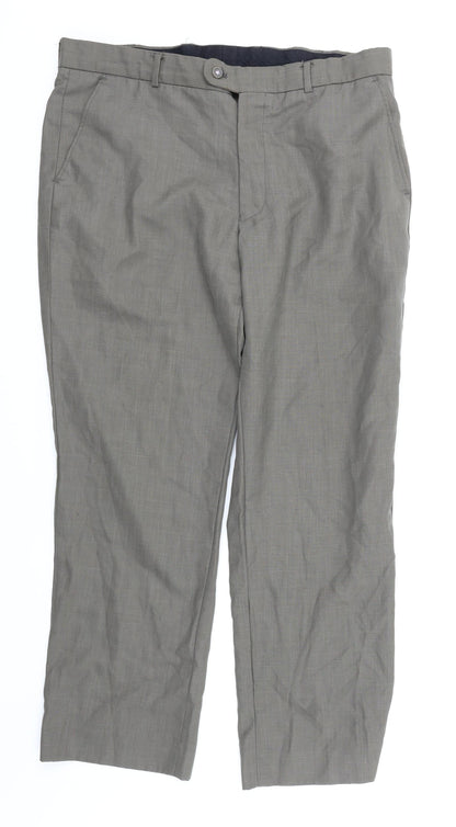 Jack Reid Mens Green   Trousers  Size 36 in L29 in