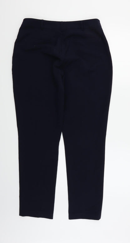 Womens UK Size 12 Collection Regular Fit  Blue Trousers