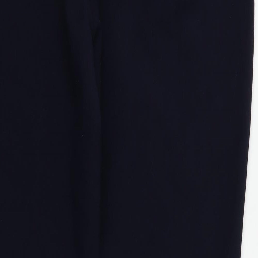 Womens UK Size 12 Collection Regular Fit  Blue Trousers