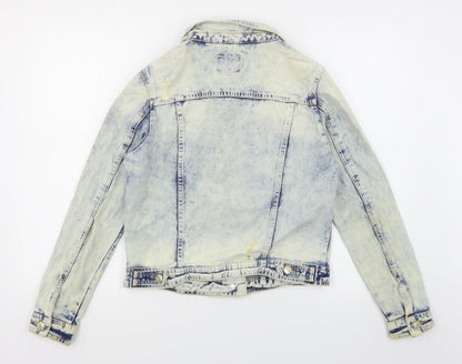 Womens UK Size 10 Denim Co Blue Jacket
