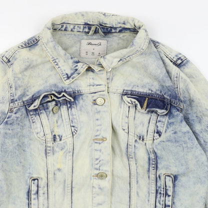 Womens UK Size 10 Denim Co Blue Jacket