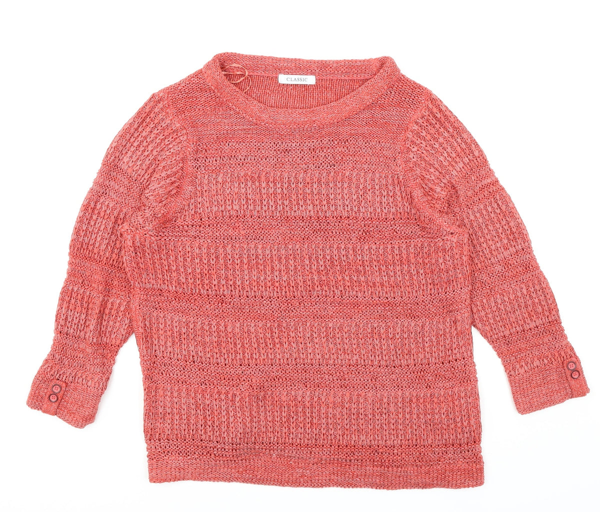 Classics Womens Red   Pullover Jumper Size 12