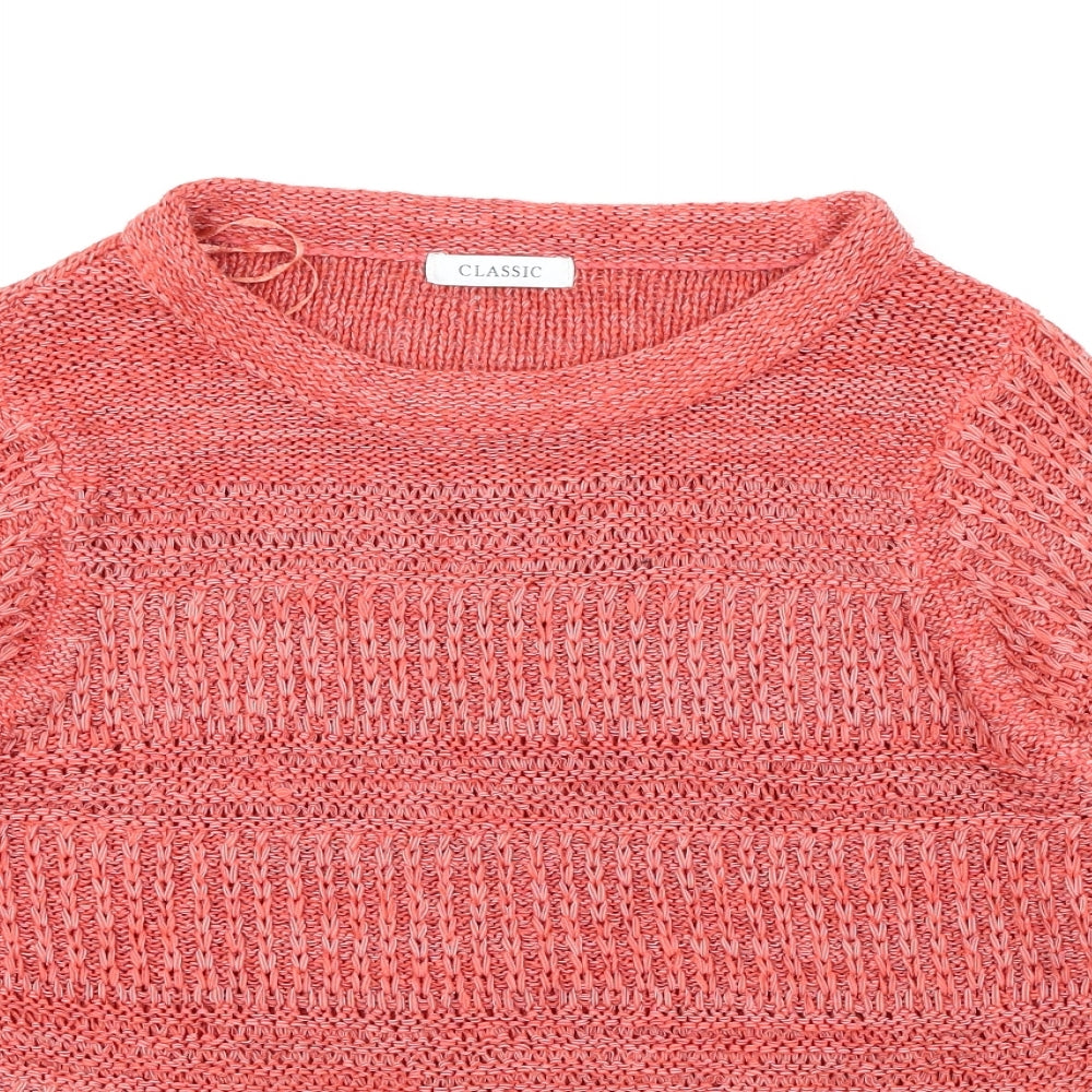 Classics Womens Red   Pullover Jumper Size 12