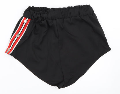 Zaful Womens Black   Hot Pants Shorts Size 8
