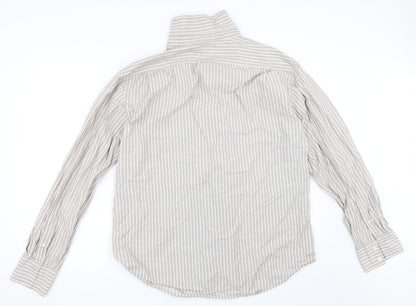 Mens UK Size XL Gap Beige  Button-Up Long Sleeve Casual Shirt