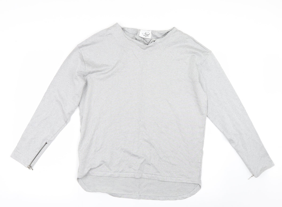 Next Womens Grey   Pullover Jumper Size 12