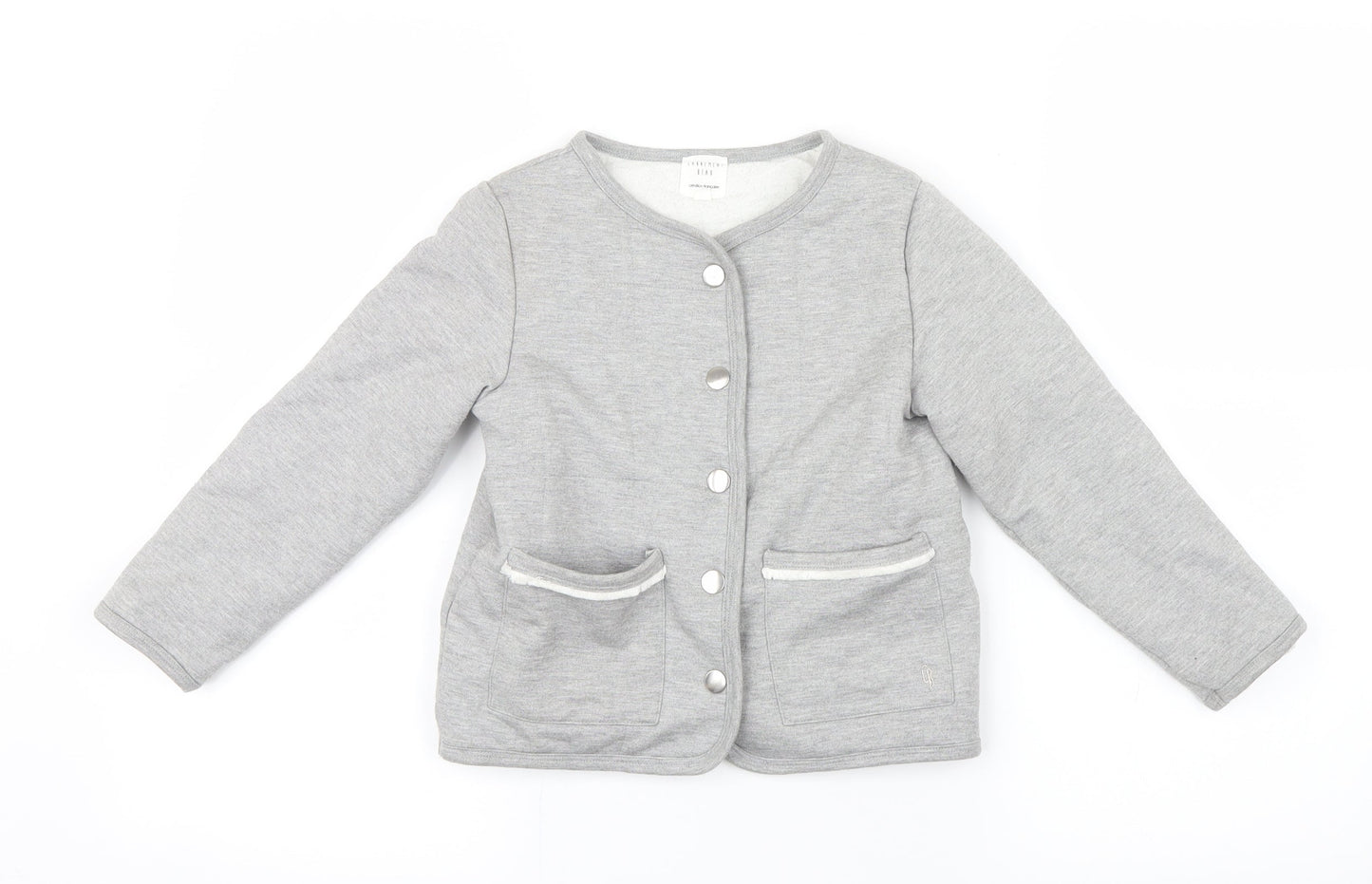 Carrement Beau Girls Grey   Jacket  Size 6 Years