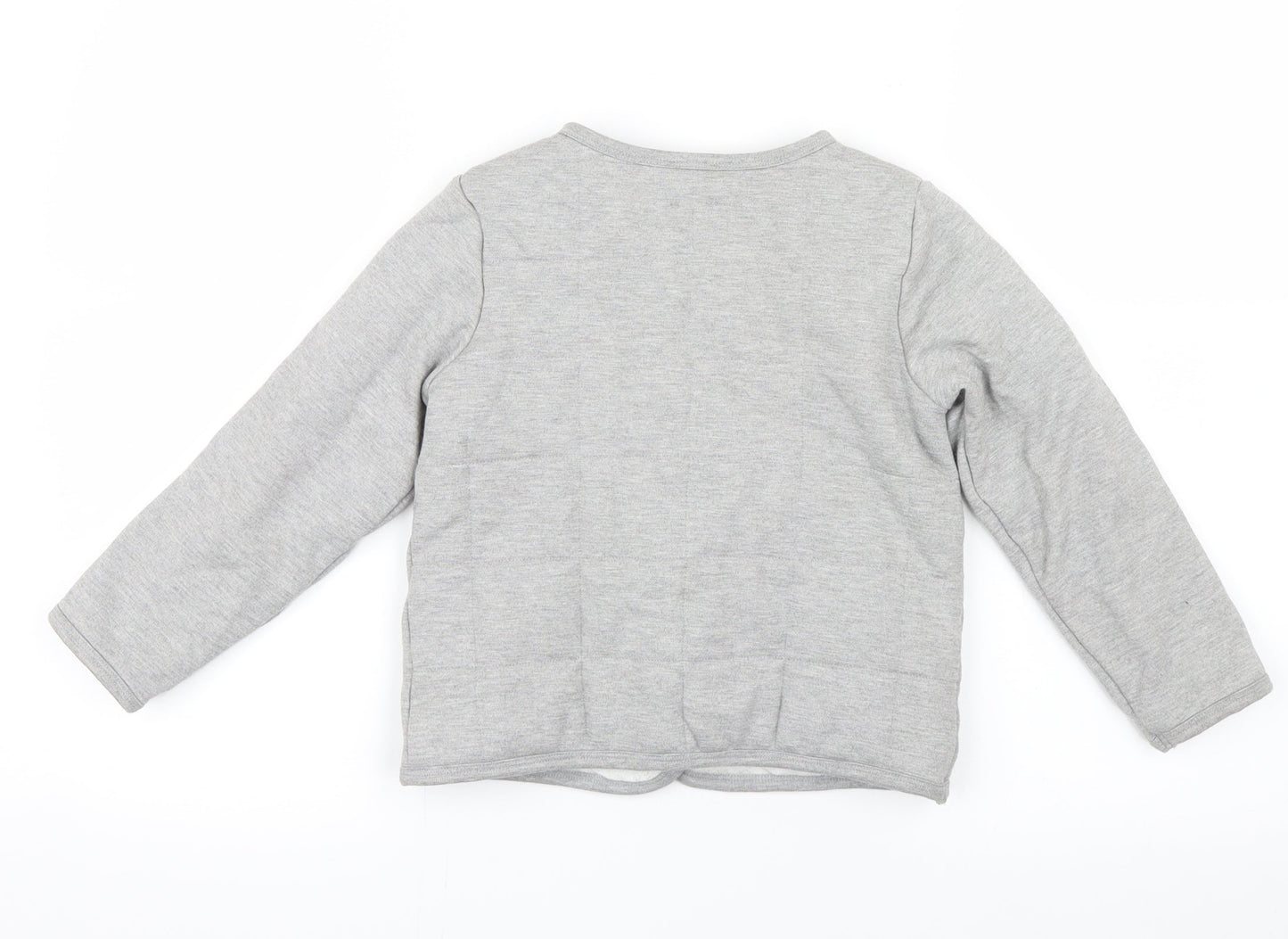 Carrement Beau Girls Grey   Jacket  Size 6 Years