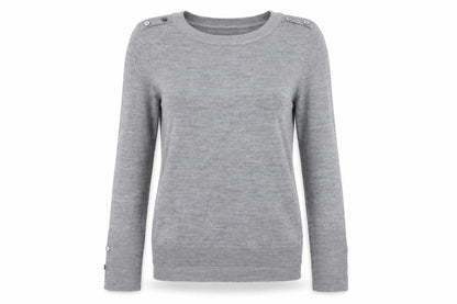 Primark Womens Grey  Knit Pullover Jumper Size 6