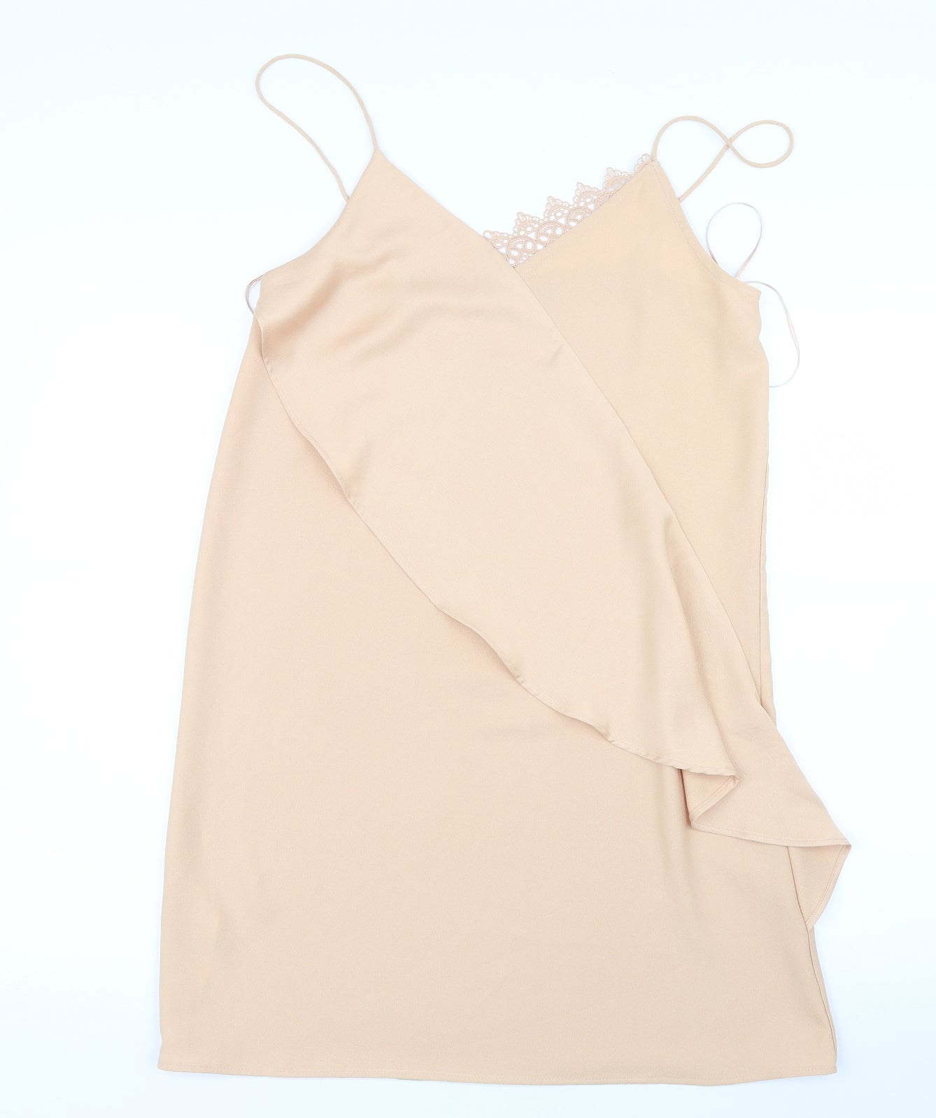 Mango Womens Beige   Shirt Dress  Size 6