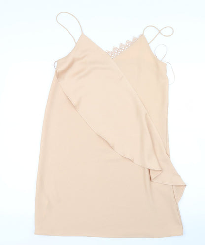 Mango Womens Beige   Shirt Dress  Size 6