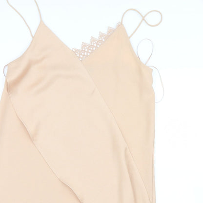 Mango Womens Beige   Shirt Dress  Size 6