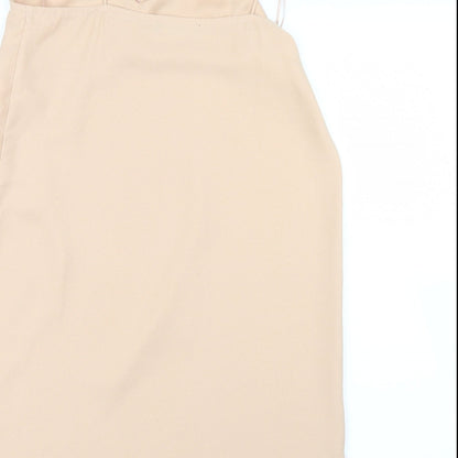 Mango Womens Beige   Shirt Dress  Size 6