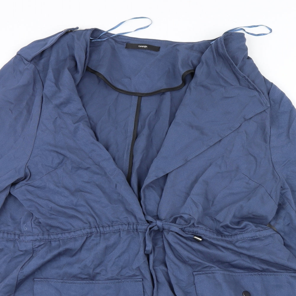 George Womens Blue   Jacket  Size 16