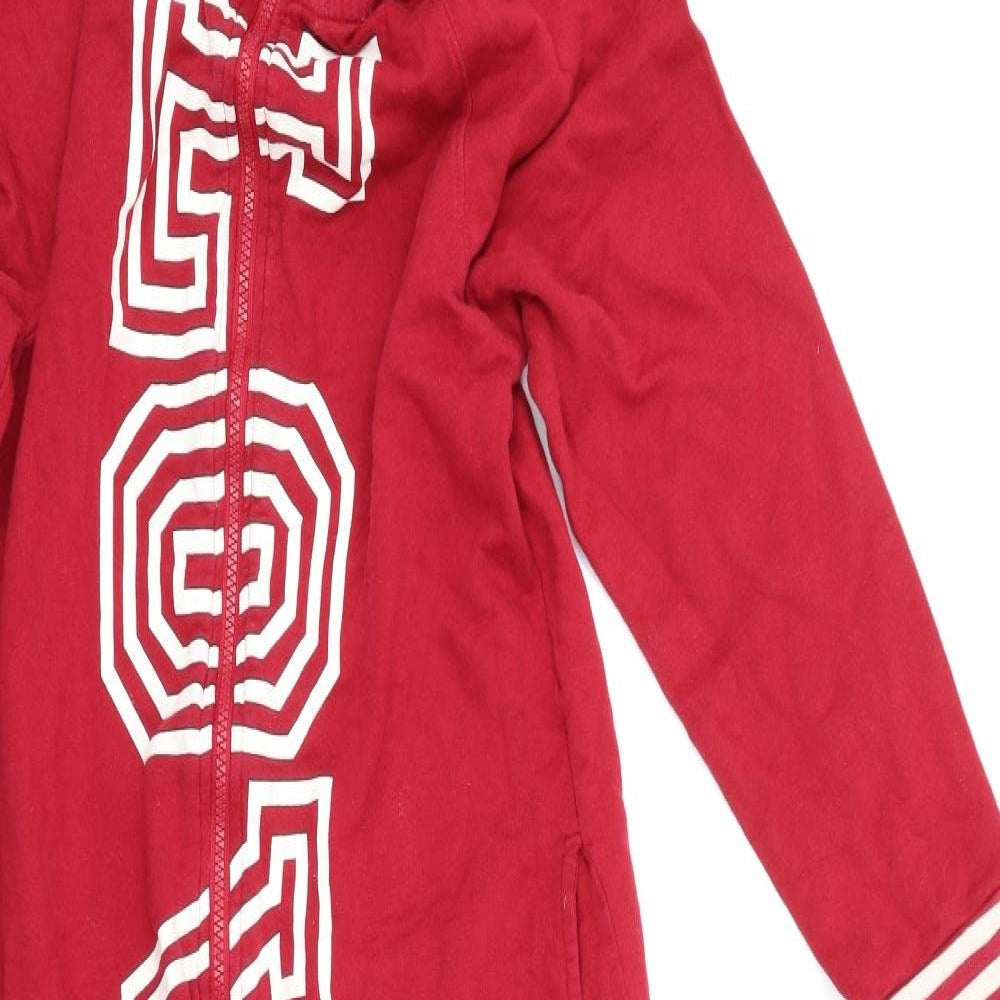 Primak Womens Red Solid  Top One Piece Size XS