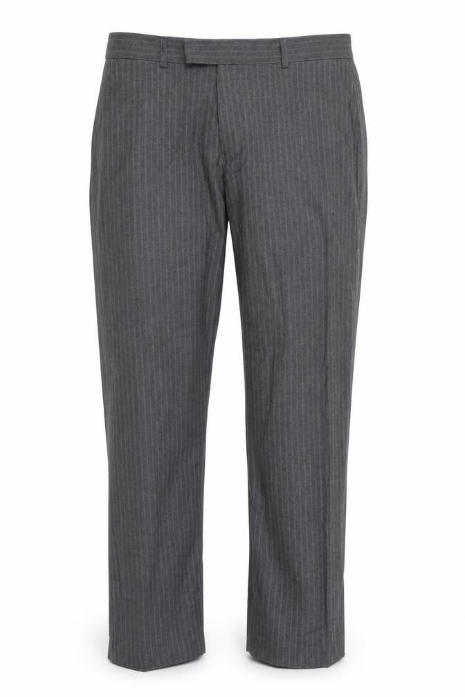 Mens UK Size 36 in Debenhams Regular Fit Dress Pants Grey Trousers