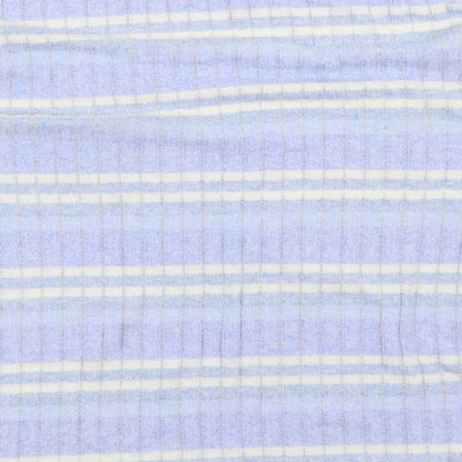 George Womens Blue Striped  Pullover Jumper Size 12