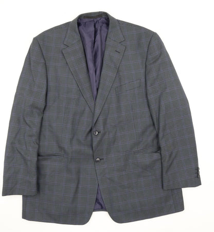 Mens UK Size M M&S Regular Blue Suit Jacket