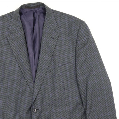 Mens UK Size M M&S Regular Blue Suit Jacket