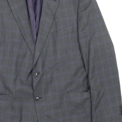 Mens UK Size M M&S Regular Blue Suit Jacket