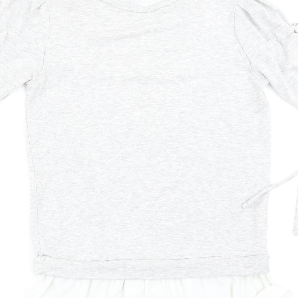 Very Womens Grey   Pullover Jumper Size 8