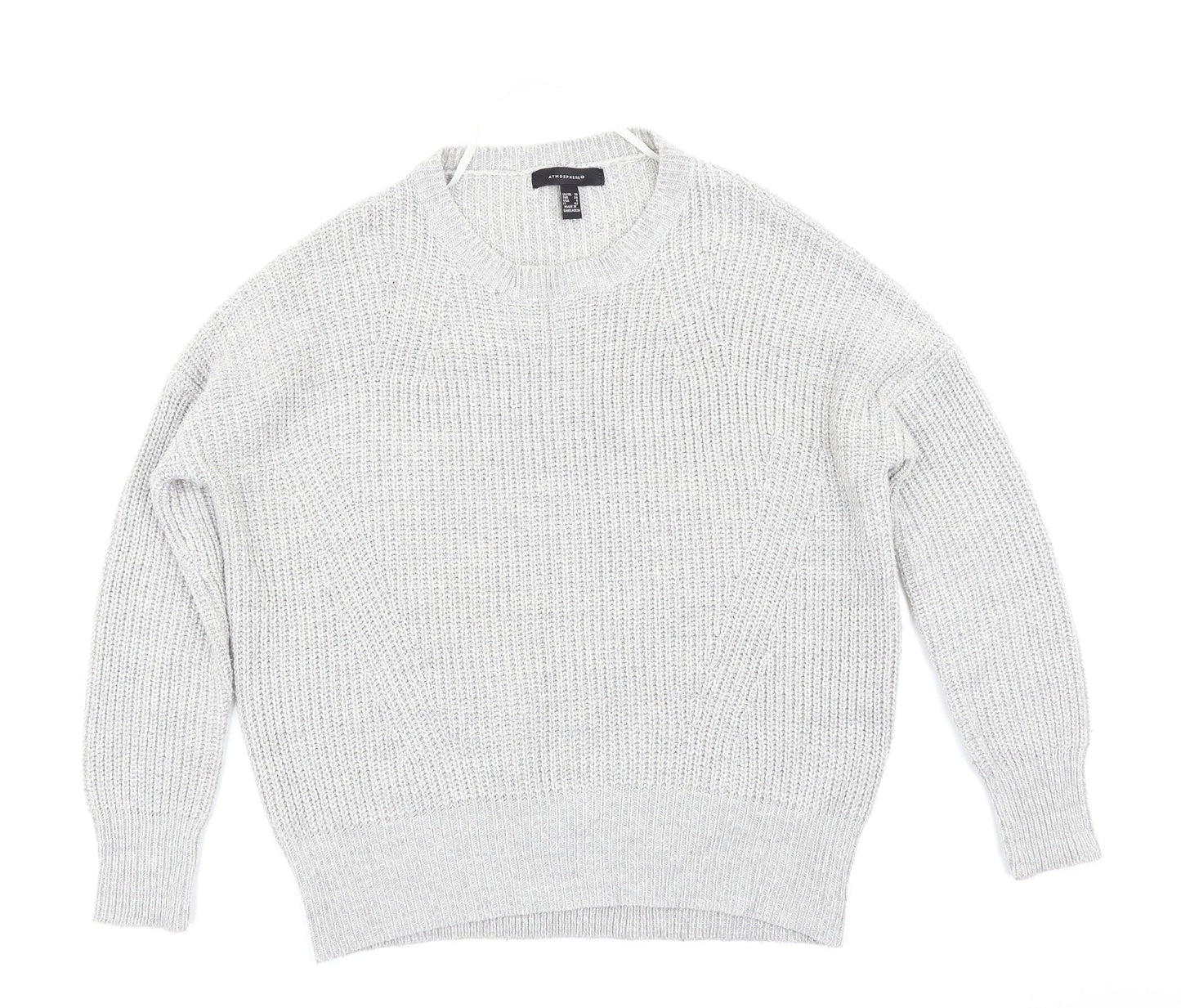 Atmosphere Womens Grey   Pullover Jumper Size 10