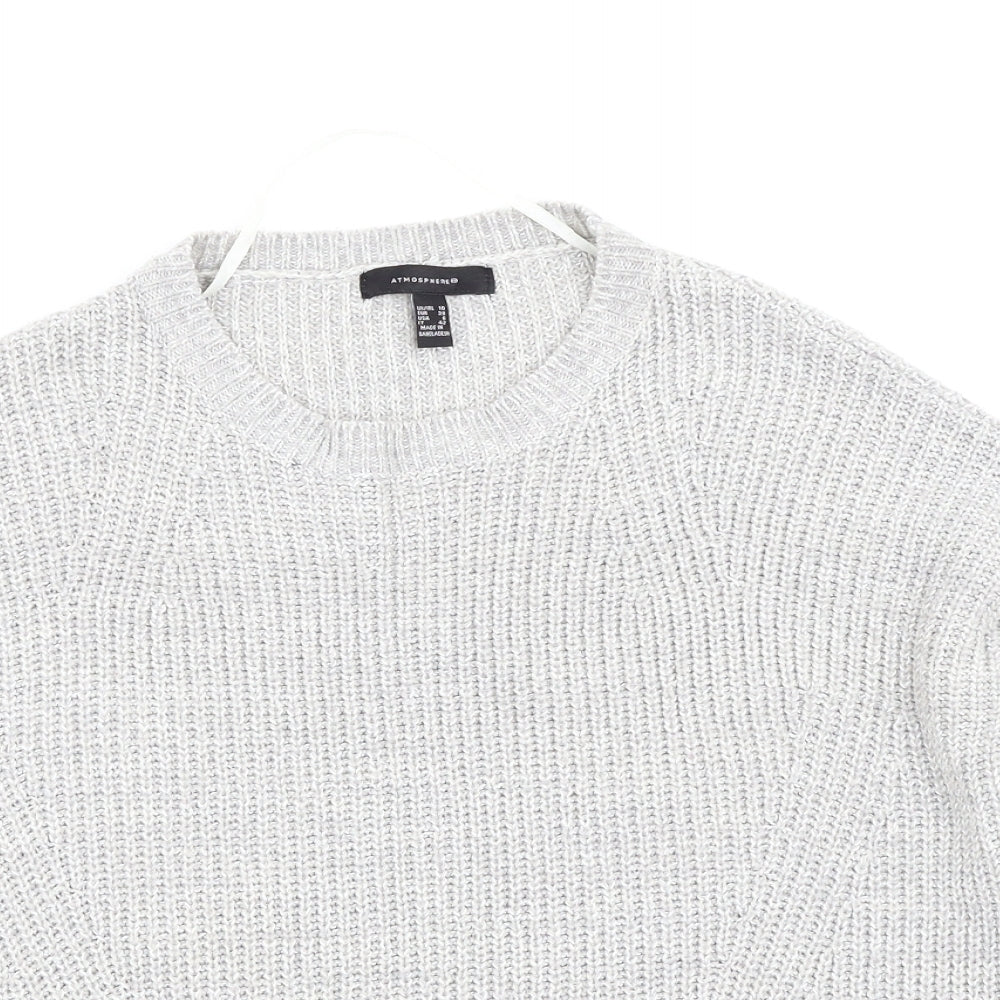Atmosphere Womens Grey   Pullover Jumper Size 10