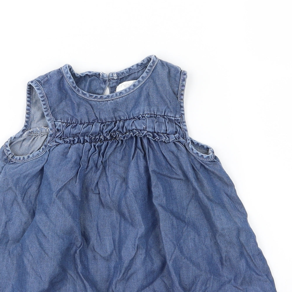 NEXT Girls Blue  Denim A-Line  Size 3 Years