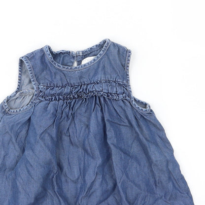 NEXT Girls Blue  Denim A-Line  Size 3 Years