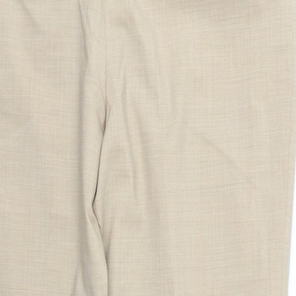 Artigiano Mens Beige   Trousers  Size 16 L30 in