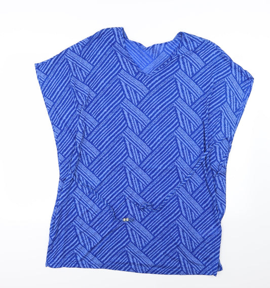 Primark Womens Blue Striped  Jersey T-Shirt Size 6