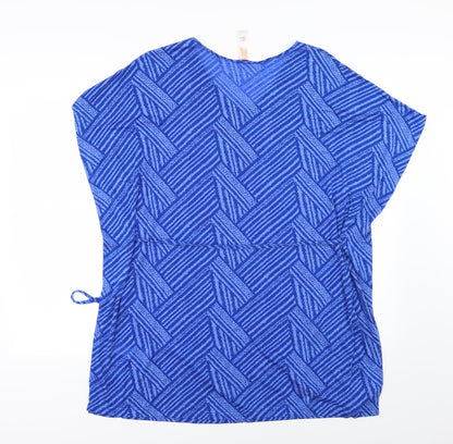 Primark Womens Blue Striped  Jersey T-Shirt Size 6