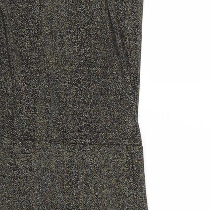Oasis Womens Black  Jersey A-Line  Size XS