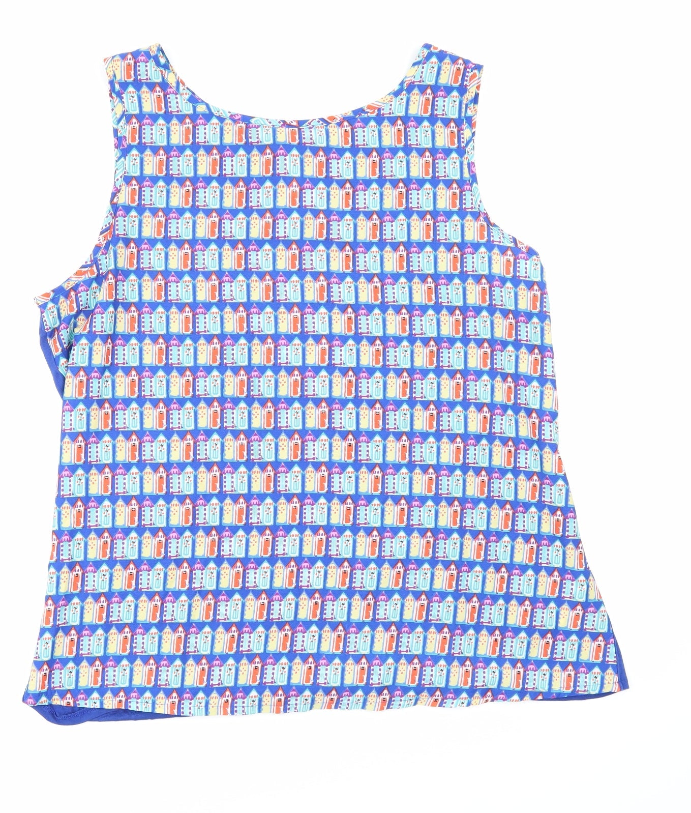Womens UK Size 20 Dunnes Stores Blue Basic Blouse