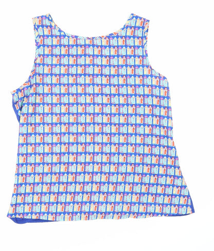 Womens UK Size 20 Dunnes Stores Blue Basic Blouse