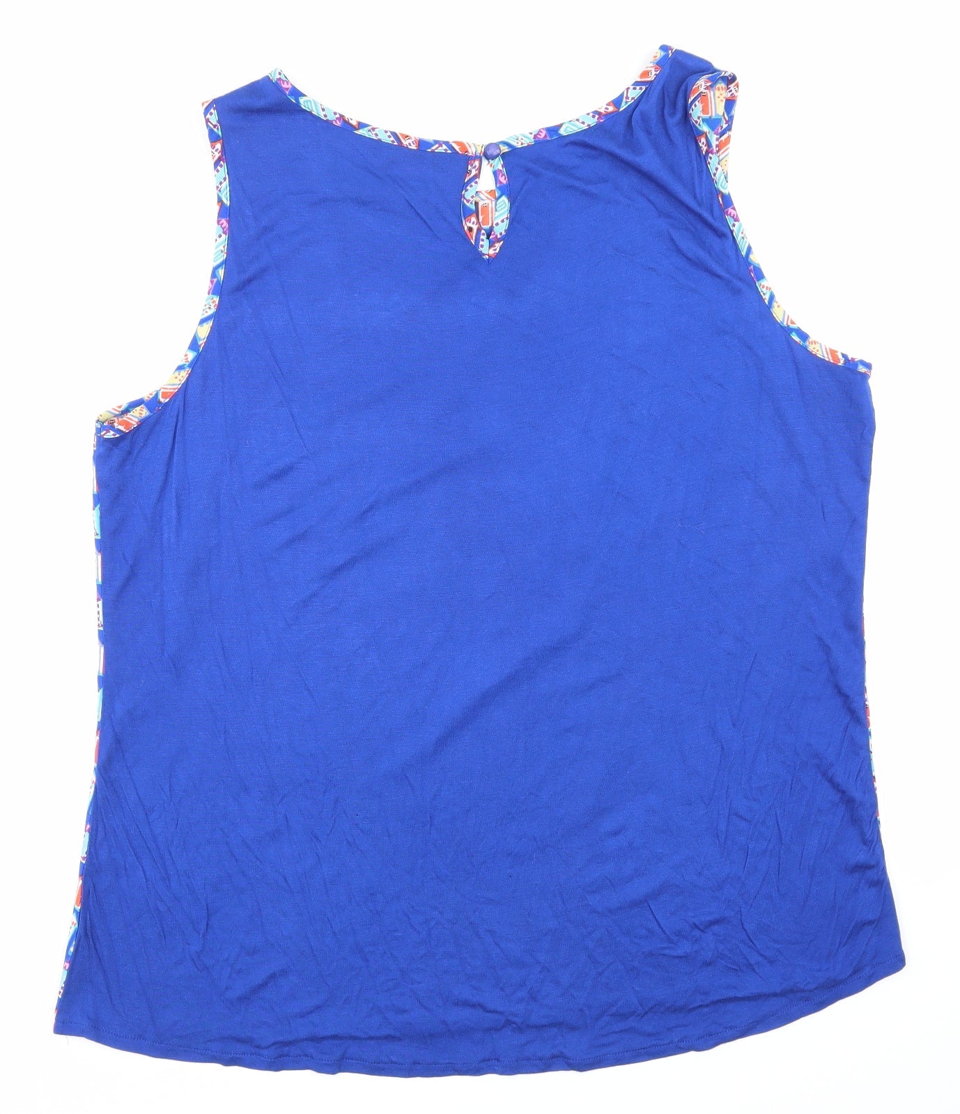 Womens UK Size 20 Dunnes Stores Blue Basic Blouse
