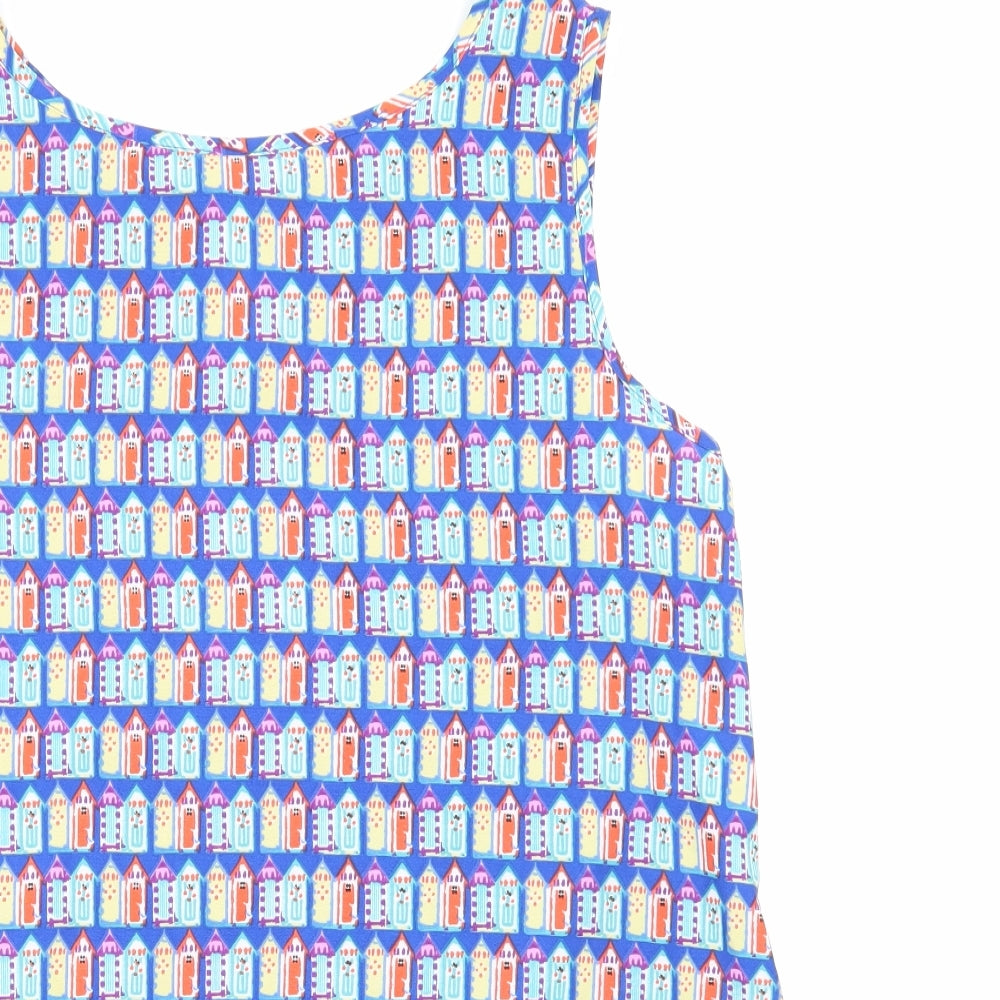 Womens UK Size 20 Dunnes Stores Blue Basic Blouse