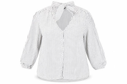 Womens UK Size 12 F&F Blue Basic Button-Up