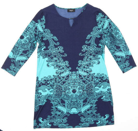 Klass Womens Black Argyle/Diamond  Mini  Size S