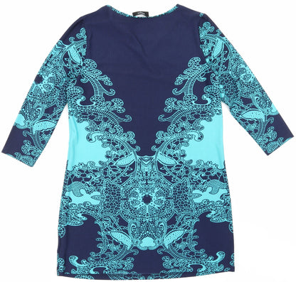 Klass Womens Black Argyle/Diamond  Mini  Size S