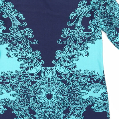 Klass Womens Black Argyle/Diamond  Mini  Size S